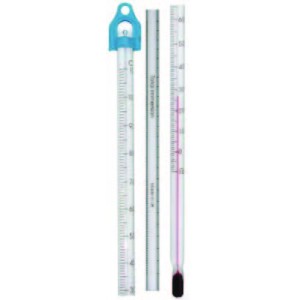 Thermometer green 152mm